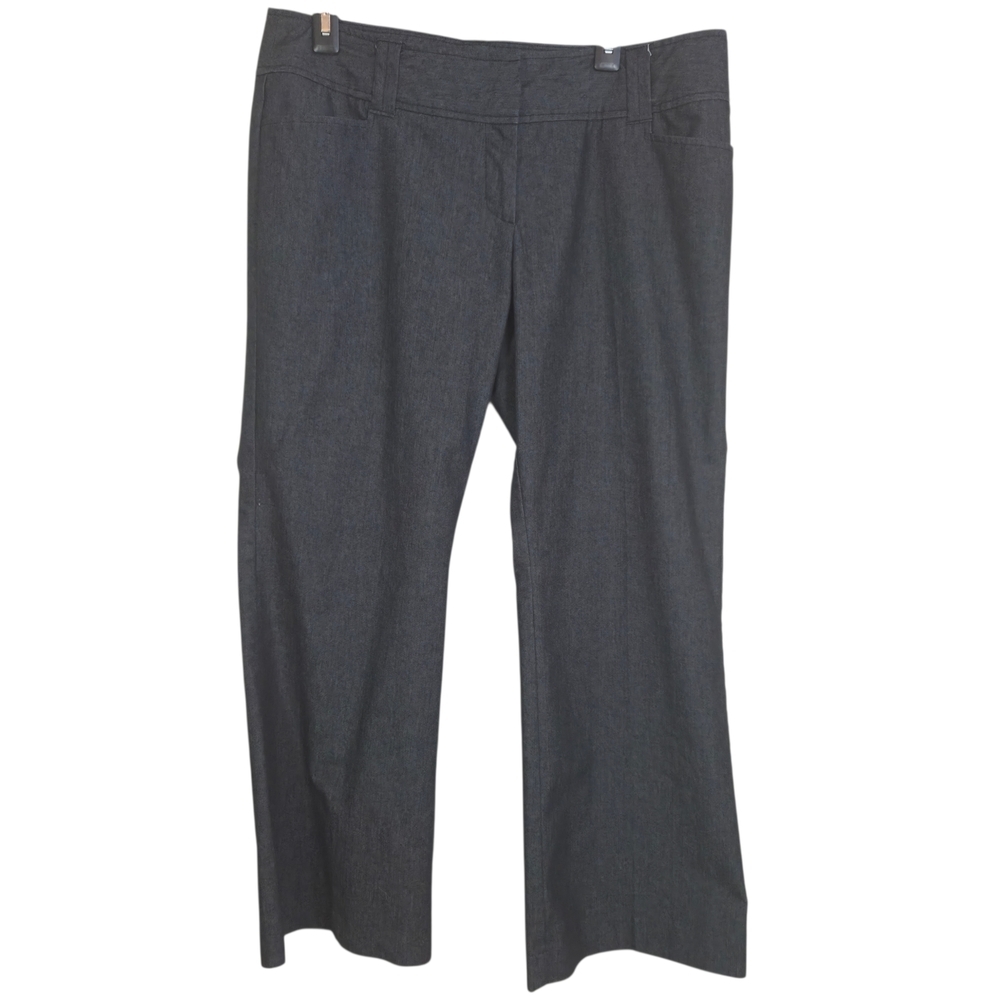 Cleo Denim Look Wide Leg Pants Size L